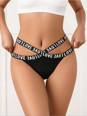 Lirona Kadın Fantezi Külot Çeşitli Renk - Brazilian Bikini Tanga String