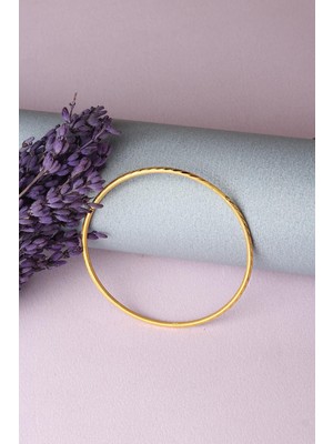 By Barun  Ajda Burma Bilezik Kibrit Çöpü Halka 925 Ayar Gümüş