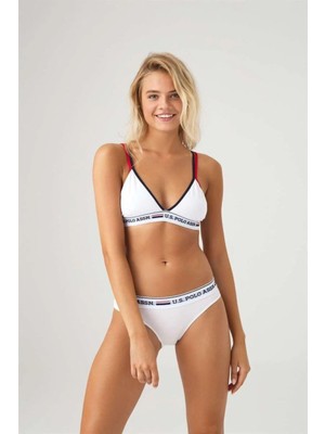 Kadın Ip Askılı Pamuklu Büstiyer Slip Takımı 66254