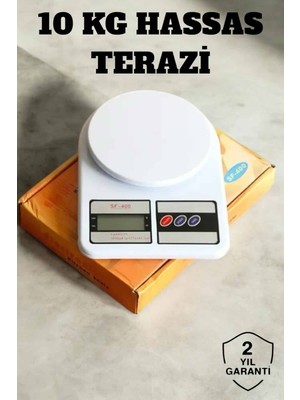 Akinco Hassas Terazi 10 kg Kapasiteli, Yüksek Hassasiyetli Dijital Mutfak Tartısı