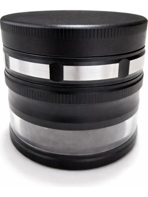 Benko Büyük Metal 7,5 cm Dört Katman.tütün Baharat Herbal Parçalayıcı.