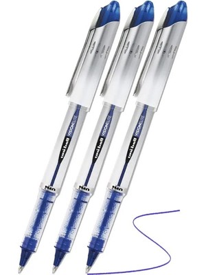 Uni Roller Yönetici Kalemi 0.8 mm UB-200 Mavi 3 Lü