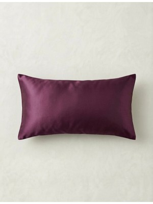Alpateks Home 50X90CM %100PAMUKLU Saten Yastık Kılıfı Uzun Gizli Fermuarlı Yumuşak Dokulu Yastık Kılıfı 2ADET