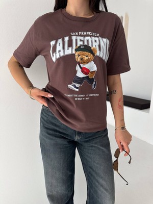 Noa Noa Horoz Baskılı Kısa Kollu T-Shirt