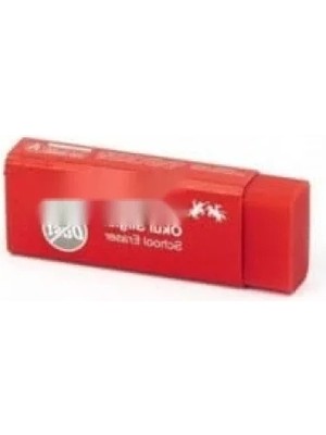 Esranın Dünyası Kırmızı Büyük Kauçuk Silgi - Pratik Ofis Ürünü