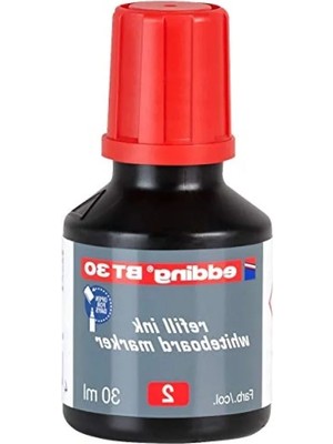 Esranın Dünyası Yedek Mürekkep - Beyaz Yazı Tahtası Kalemleri Için Kırmızı 30ML