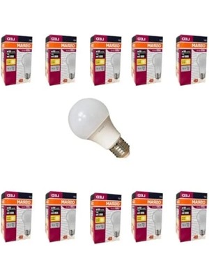 Esranın Dünyası Enerji Tasarruflu 10'lu LED Ampul - 2700K Sıcak Sarı Işık