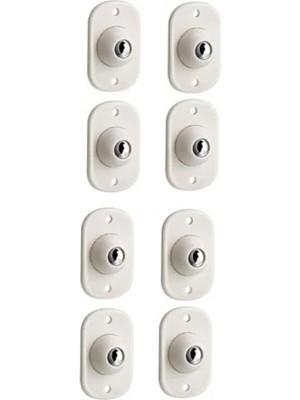 Esranın Dünyası 2 Adet Mini Yapışkanlı Tekerlek Seti - 360 Derece Dönebilir