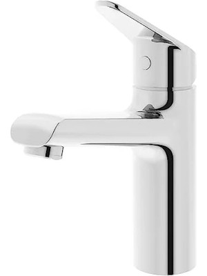 Esranın Dünyası Krom Kaplama Lavabo Bataryası - 124 mm Çıkış Ucu