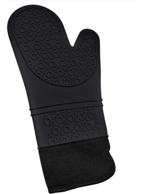Esranın Dünyası Isıya Dayanıklı Silikon Fırın Eldiveni - 37 cm Uzunluk