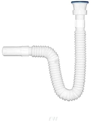 Esranın Dünyası Yüksek Kaliteli Çelik Süzgeçli Lavabo Gider Hortumu - 150 cm