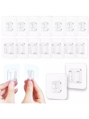 Esranın Dünyası 6 Çift Yapışkanlı Asma Aparat Kanca Seti