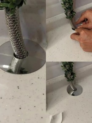 Esranın Dünyası Yapışkanlı Musluk Aynası, Doğal Gaz Boru Aynası, 2 Adet