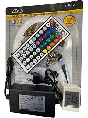 Esranın Dünyası 5 Metre Renkli Rgb Şerit LED Seti, Kumanda ile