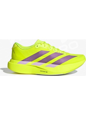 Adidas Adizero Evo Sl Kadın Sarı Koşu Ayakkabısı.-