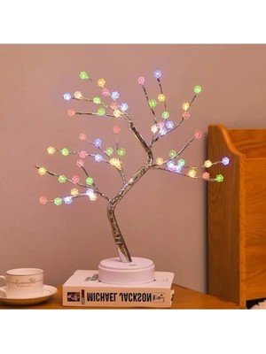 Esranın Dünyası Bükülebilir Dallar ile Bonsai Tasarımlı Dokunmatik LED Ağaç Lambası