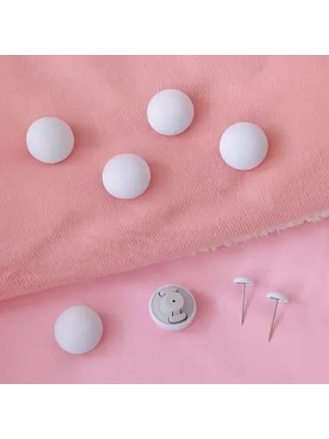 Esranın Dünyası Yorgan Tutucu Çarşaf Sabitleyici, Mantar Şekilli Klips Seti (4 Adet)