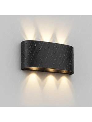Esranın Dünyası 9W Çift Yönlü LED Bahçe Aplik - Su Geçirmez, Modern Tasarım