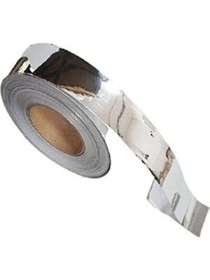 Esranın Dünyası Yapışkanlı Krom Nikelaj Bant - 4 cm x 5 Metre