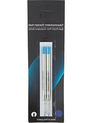 Esranın Dünyası 0.7 mm Uçlu Mavi Tükenmez Kalem Refill - 2'li Paket