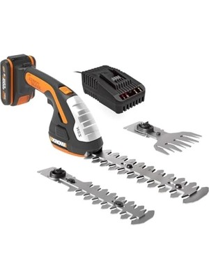 Esranın Dünyası 20 Volt Li-Ion Şarjlı Avuç Içi Çim Kesme ve Çit Budama Aleti