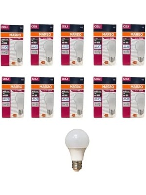 Esranın Dünyası 8.5 Watt LED Ampul - 6500K Beyaz Işık, 10 Adet