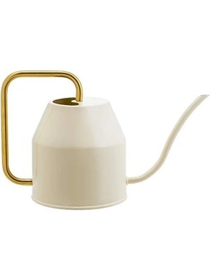 Esranın Dünyası Fildişi Renkli Galvanizli Çelik Sulama Kabı