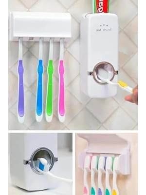 Esranın Dünyası Diş Macunu Sıkacağı ve 5'li Diş Fırçası Tutucu Seti