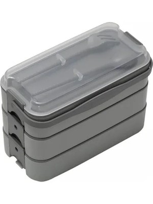 Esranın Dünyası 3 Katlı 6 Bölmeli Bpa'sız Plastik Sefer Taşıma Kutusu - 1260 ml