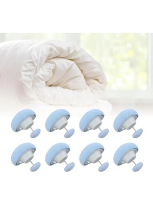 Esranın Dünyası Kalp Şeklinde Nevresim Sabitleme Iğnesi - 8 Adet