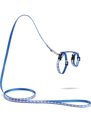 Gld-Spt- Beeztees Yru  Göğüs Tasması ve Gezdirme Kayışı 120CM, Mi, 16-25CM Boyun, 23-36CM Göğüs