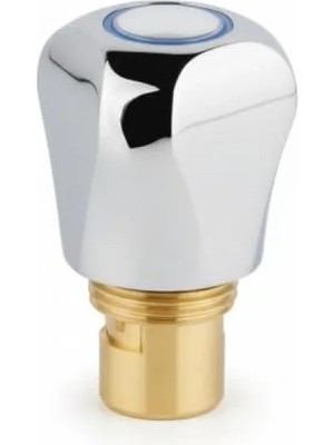 Esranın Dünyası Paslanmaz Çelik Musluk Başlığı, Sarı Pirinç Bağlantı ile Aç Kapa Özelliği