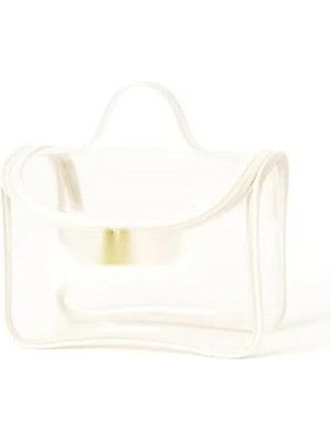 Esranın Dünyası Şeffaf Makyaj Malzemeleri Organizer Çantası - 25X15X10 cm