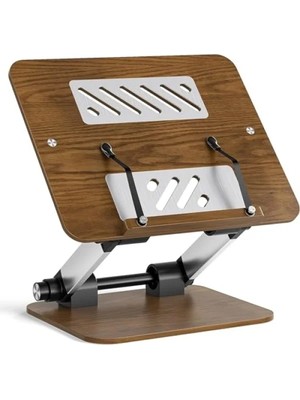 Esranın Dünyası Ayarlanabilir Açılı Katlanabilir Tablet ve Kitap Okuma Standı - Ergonomik ve Taşınabilir Tasarım