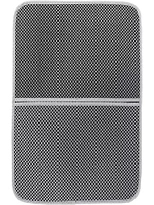Esranın Dünyası Elekli Kedi Tuvalet Önü Paspası, Katlanabilir, 82 x 60 Cm, Gri