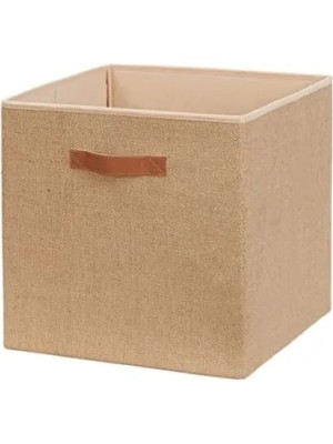 Esranın Dünyası Jüt Kapaksız Saklama Kutu, 33X33X30 cm