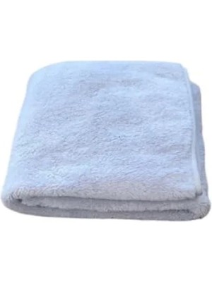 Esranın Dünyası Yumuşak Peluş Kedi ve Köpek Battaniyesi, Yıkanabilir 100X80 cm (Gri)