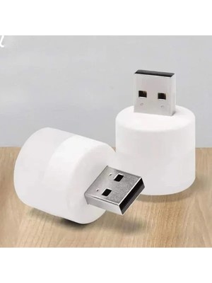 Esranın Dünyası USB LED Küçük Beyaz Işık Lamba - Enerji Tasarruflu