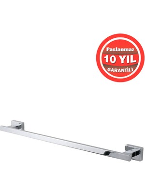 Banyom Home Paslanmaz Pirinç Kenzo Montajlı 50 cm Uzun Havluluk