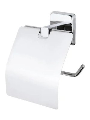 Esranın Dünyası Kare Krom Yapışkanlı Kapaklı Tuvalet Kağıtlığı