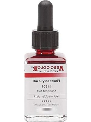 Esranın Dünyası Akrilik Airbrush Mürekkebi - 28 ml Koyu Kırmızı