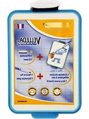 Esranın Dünyası Çift Taraflı Silinebilir Beyaz Tahta + Kalem + Silgi