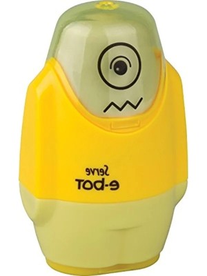 Esranın Dünyası Silgili Kalemtıraş - Fosforlu Sarı