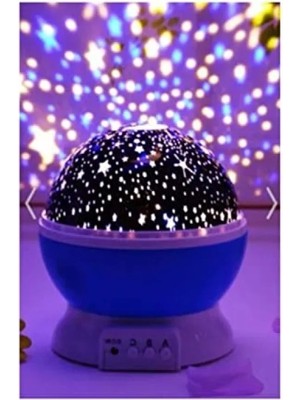 Esranın Dünyası Renkli Yıldızlı Gökyüzü Projeksiyon Gece Lambası