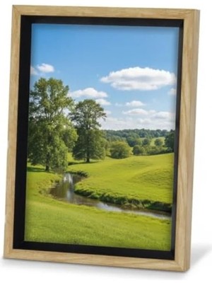 Esranın Dünyası 15X20 cm Ahşap Resim Çerçevesi, Kahverengi