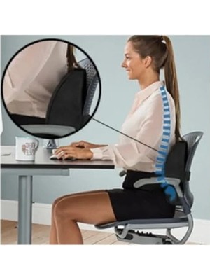 Esranın Dünyası Ortopedik Visko Bel Desteği Yastığı