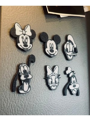 Nana Art Çizgi Karakter Magnet Seti – 6’lı