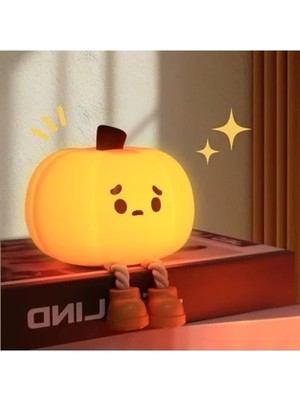 Esranın Dünyası Şarj Edilebilir Silikon Gece Lambası, 3 Seviyeli Parlaklık ve Pratik Kullanım