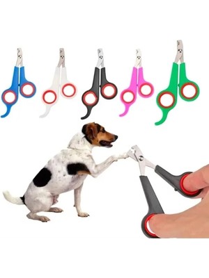 Esranın Dünyası Paslanmaz Çelik Kedi Köpek Tırnak Makası Renkli 12 cm
