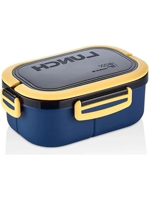 Esranın Dünyası 2 Katlı 6 Bölmeli Beslenme Kutusu, 1200 Ml, Bpa'sız, Dahil Çatal Kaşık Bıçak